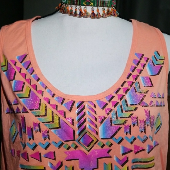 Native Multi Color Top - Picture 4 of 6